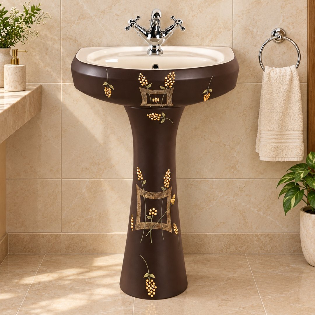 Sonet SR - 2041, washbasin with pedestal